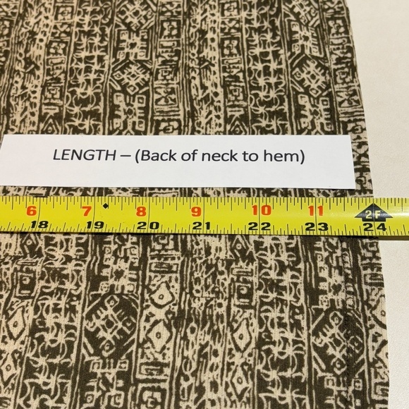 Jones NY Women's Short Sleeve Y2K Babydoll Top Sz 3X Mesh Island Vacation Beach - Picture 6 of 6